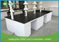 Ceramic Worktop Lab Bench Furniture For Microbiology General Laboratory Alkali Resistant