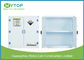 White Hazardous Chemical Storage Cabinet , Hospital Chemical Storage Cupboard